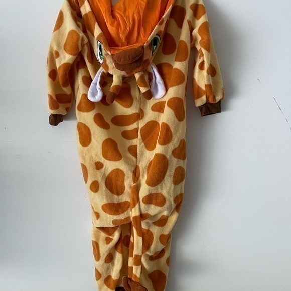 Spooktacular Creations Giraffe Plush Jumpsuit - Unisex Child Animal Costume Pajama One-Piece